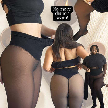 The Original Magic Fleece-Lined Shaping Leggings — Waist-Defining, Warm and Sleek, Never Bulky